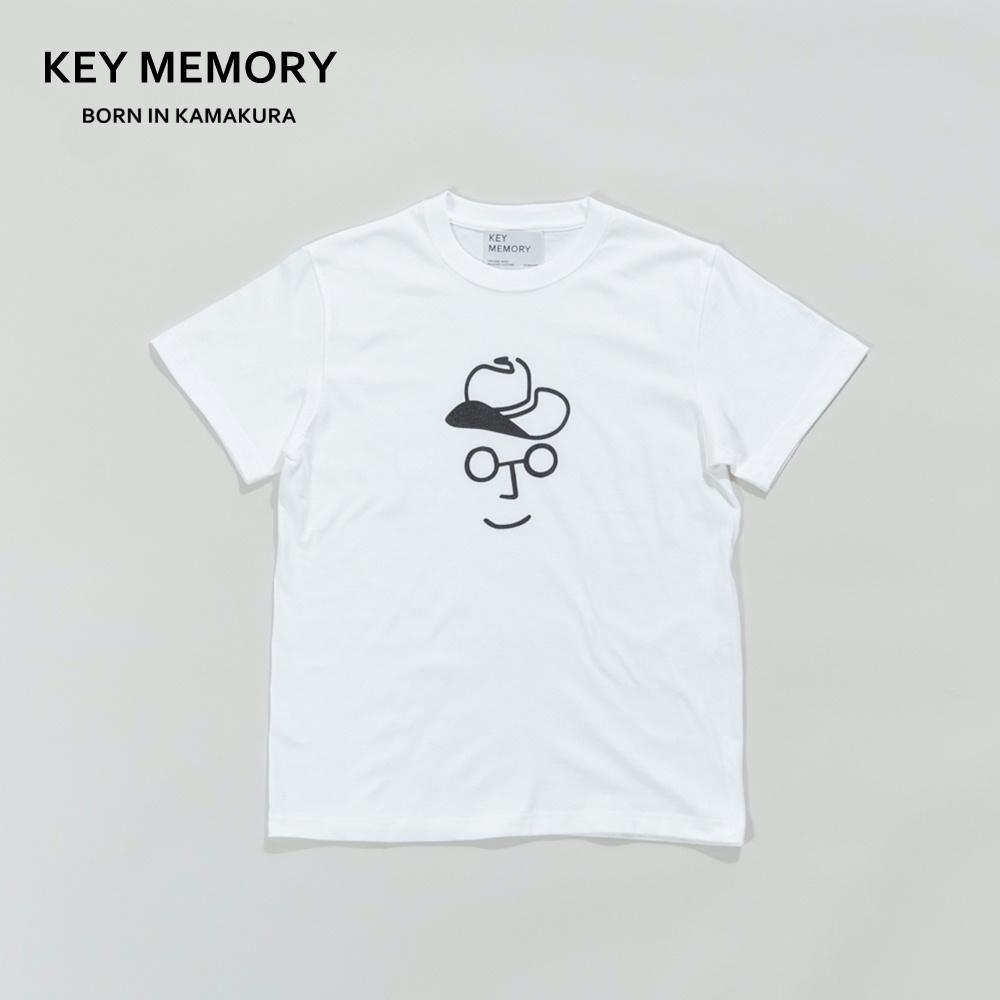 《1》【KEYMEMORY 鎌倉】カウボーイハットTシャツ WHITE