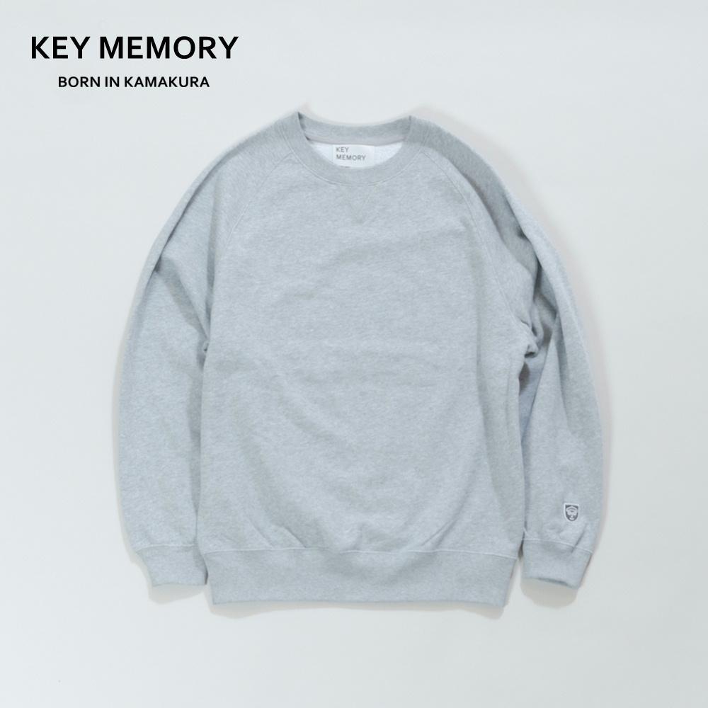 《1》【KEYMEMORY 鎌倉】ガゼットトレーナー GRAY