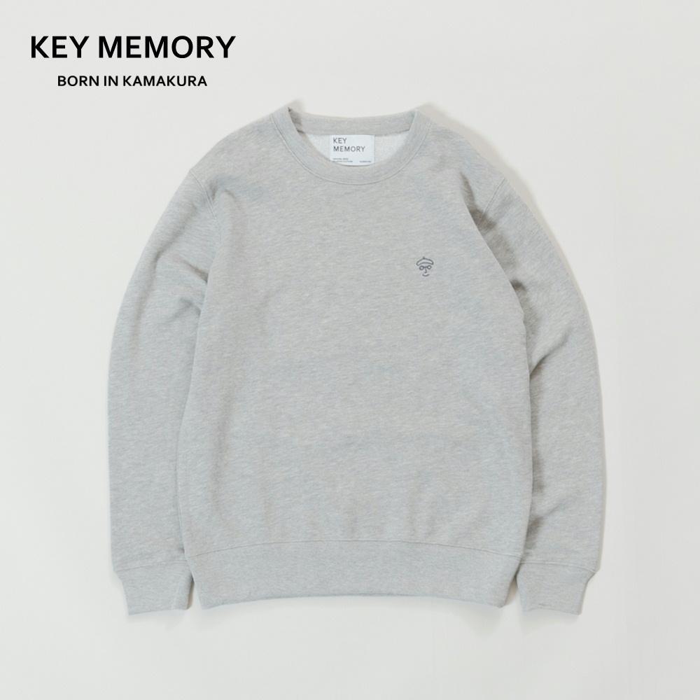 《1》【KEYMEMORY 鎌倉】キーメモリースウェットss24 GRAY