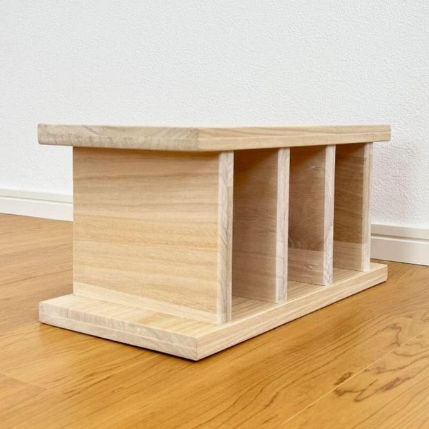 桐&nbsp;ブロック&nbsp;高さ約19cm&nbsp;1個&nbsp;ナチュラル&nbsp;ベージュ&nbsp;オブジェ&nbsp;インテリア&nbsp;省スペース&nbsp;すきま&nbsp;天然木&nbsp;国産&nbsp;大川家具&nbsp;完成品