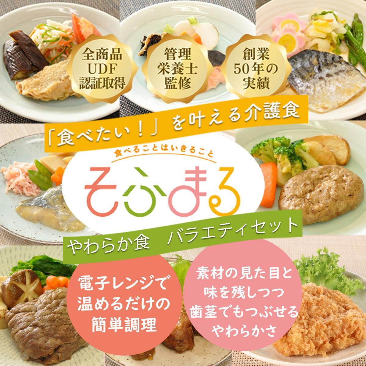 【そふまるやわらか食】 バラエティセット(10食入)