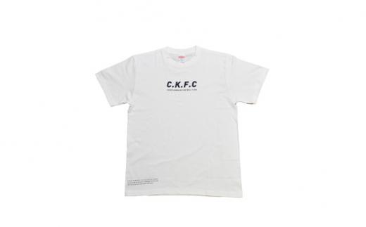 【白・Sサイズ】川越からJリーグへ。CKFCオリジナルTシャツ1枚 ／ サッカー ユニフォーム 埼玉県