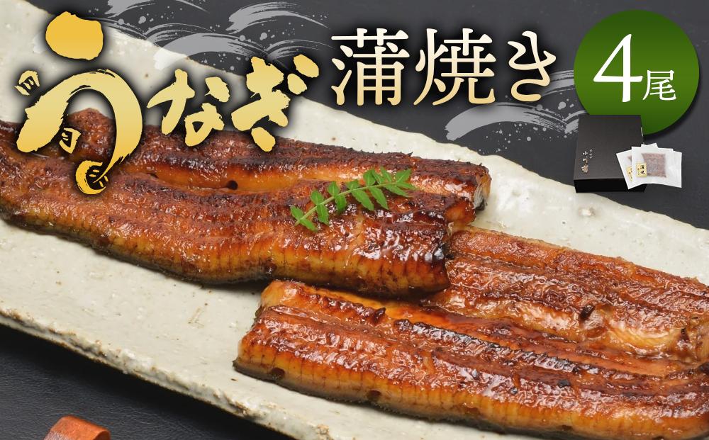 小川菊のうなぎの蒲焼き 4尾分 ／ 鰻 ウナギ 埼玉県