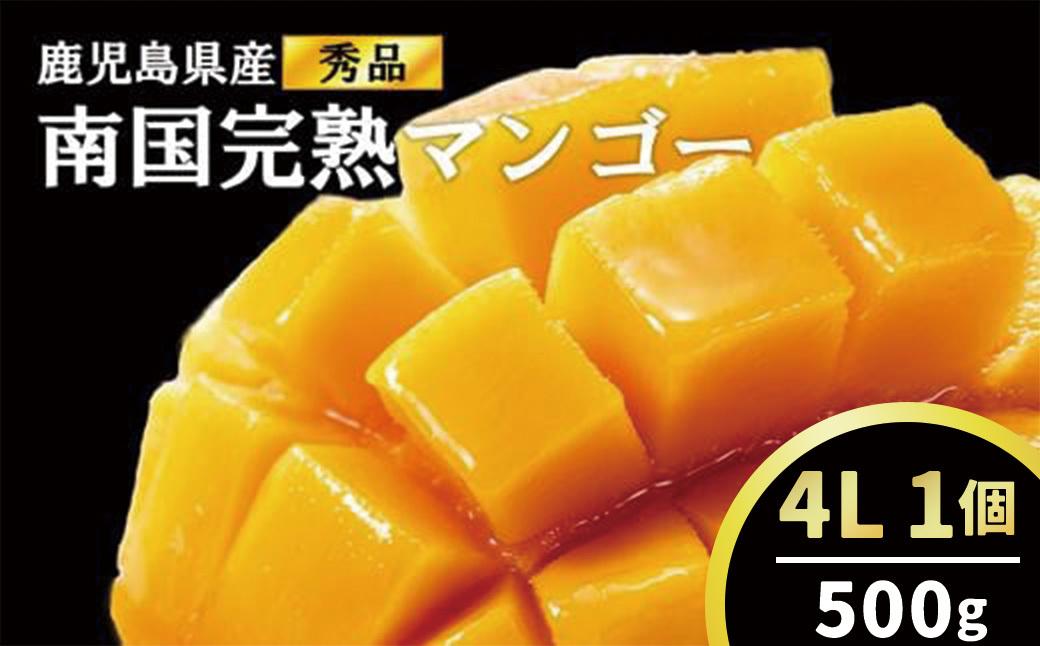 結いの町　南国完熟マンゴー（秀品大玉 4Lサイズ）500g