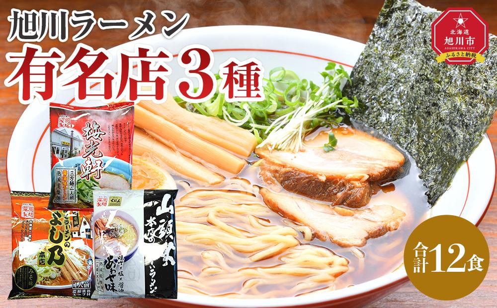 旭川ラーメン有名店3種 12食セット_04190