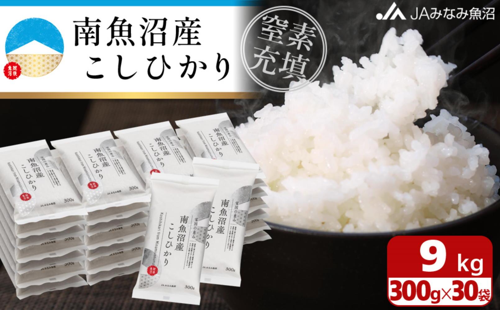 【令和6年産＼新米／】南魚沼産こしひかり「窒素充填2合パック×30袋入」