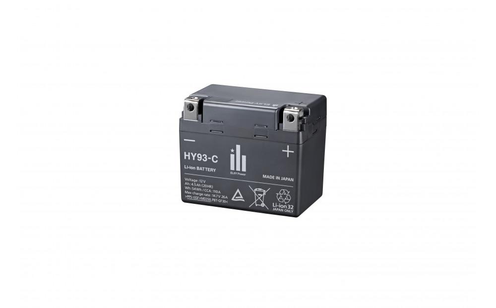 二輪車始動用リチウムイオンバッテリー HY93-C