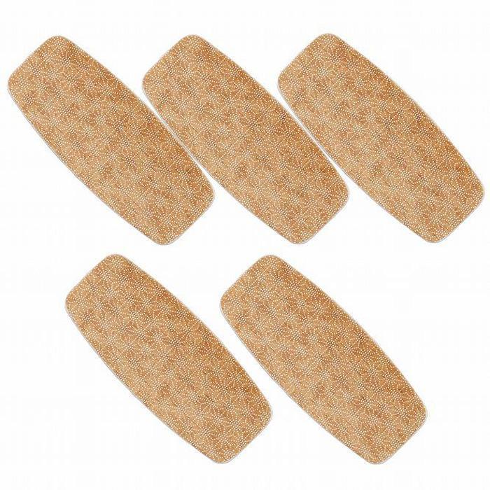 友禅和紙おしぼりトレー&nbsp;5枚セット&nbsp;麻の葉&nbsp;タツクラフト&nbsp;【Tk27】