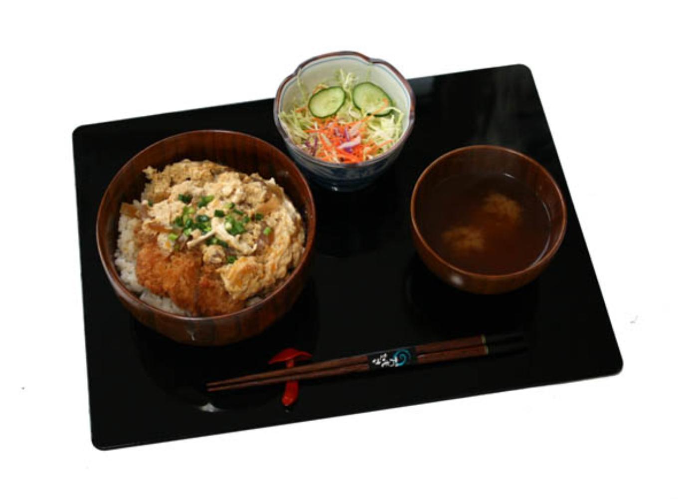 お盆 トレー 長角膳【38cm】リバーシブル ランチョンマット 黒塗