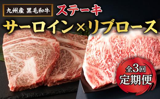 【定期便全3回】和牛ステーキ満足セット（4等級以上）