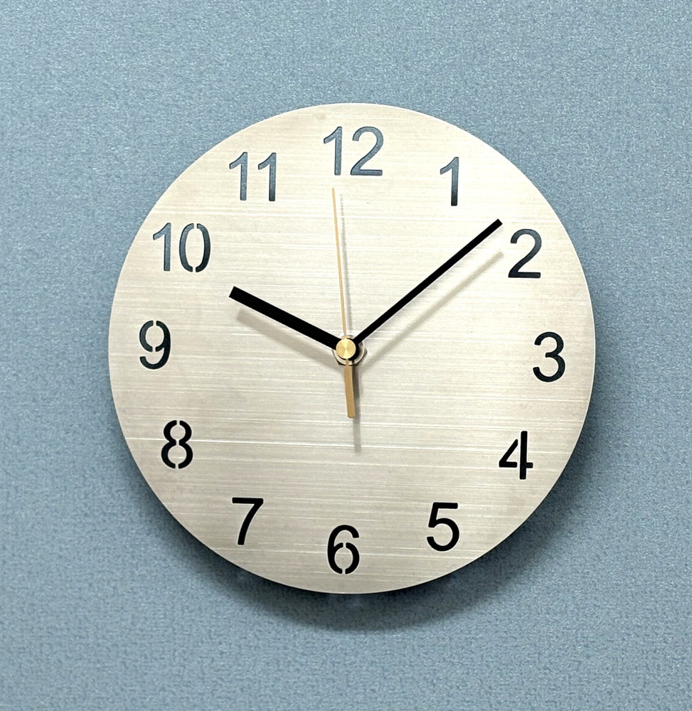 ステンレス&nbsp;掛け時計&nbsp;ブラック&nbsp;インテリア&nbsp;モダン&nbsp;スタイリッシュ&nbsp;時計【雑貨&nbsp;日用品&nbsp;人気&nbsp;おすすめ&nbsp;】