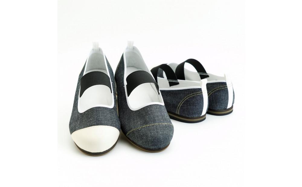 デニム&nbsp;TADASHIシューズ（デニム／23cm）