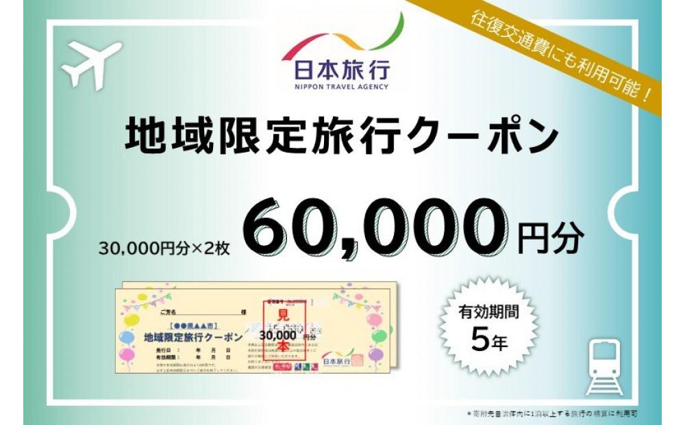 静岡県静岡市 日本旅行 地域限定旅行クーポン60,000円分