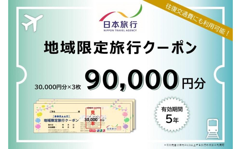 静岡県静岡市 日本旅行 地域限定旅行クーポン90,000円分