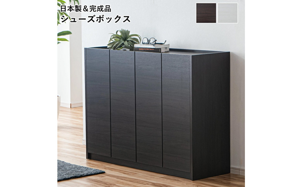 玄関収納&nbsp;多目的収納&nbsp;120&nbsp;ロータイプ&nbsp;ダークブラウン&nbsp;シューズボックス&nbsp;靴箱&nbsp;食器棚&nbsp;シンプル&nbsp;開き扉&nbsp;可動棚&nbsp;収納棚&nbsp;水洗い可能棚板&nbsp;耐水&nbsp;大川&nbsp;家具