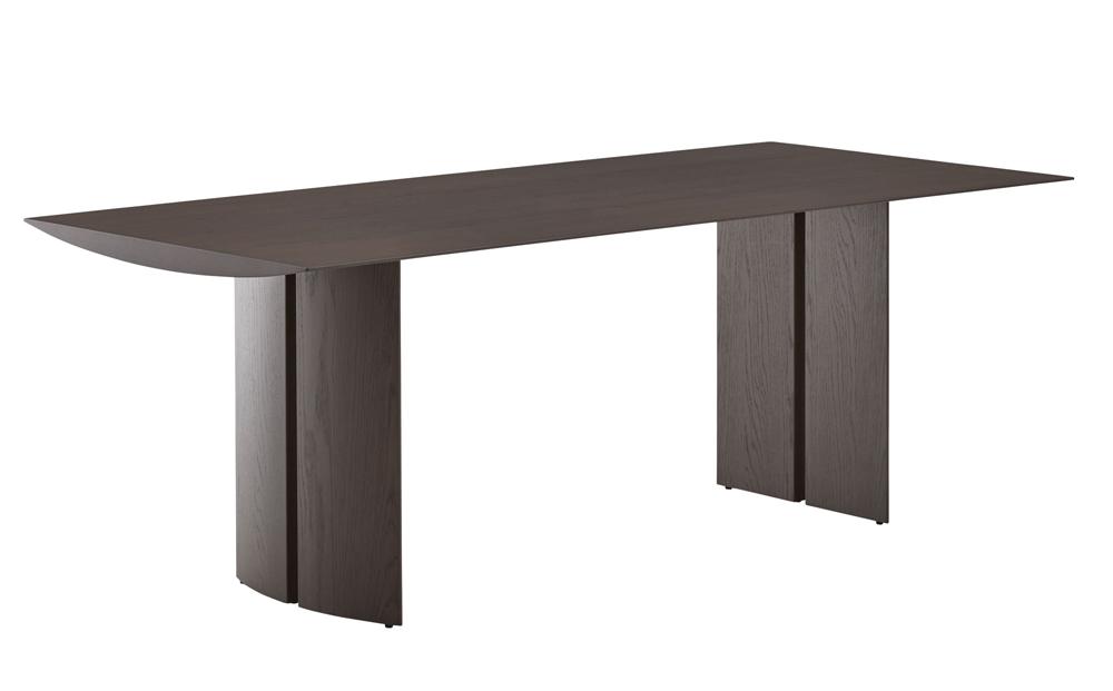 木製ダイニングテーブル TAVOLO NAVEes 幅200cm【arflexーアルフレックスー】_グレー_04426