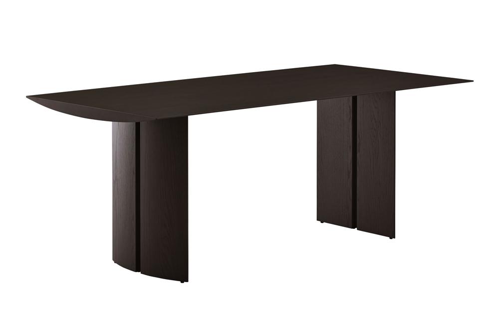 木製ダイニングテーブル TAVOLO NAVEes 幅180cm【arflexーアルフレックスー】_コーヒーブラウン_04429