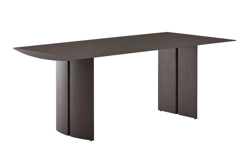 木製ダイニングテーブル TAVOLO NAVEes 幅180cm【arflexーアルフレックスー】_グレー_04430