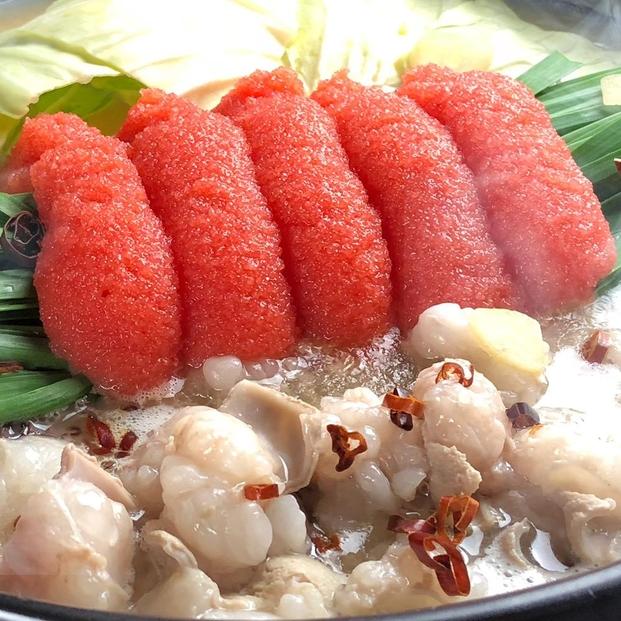 博多明太醤油もつ鍋セット（4～6人前）【もつ鍋 もつ 牛もつ ホルモン 牛肉 小腸 鍋 もつ鍋 モツ鍋 国産 博多名物 醤油 明太 明太子 めんたいこ モツ 鍋セット しょうゆ しょうゆめんたい リピート 人気 おすすめ 筑前町 ふるさと納税  DV055】