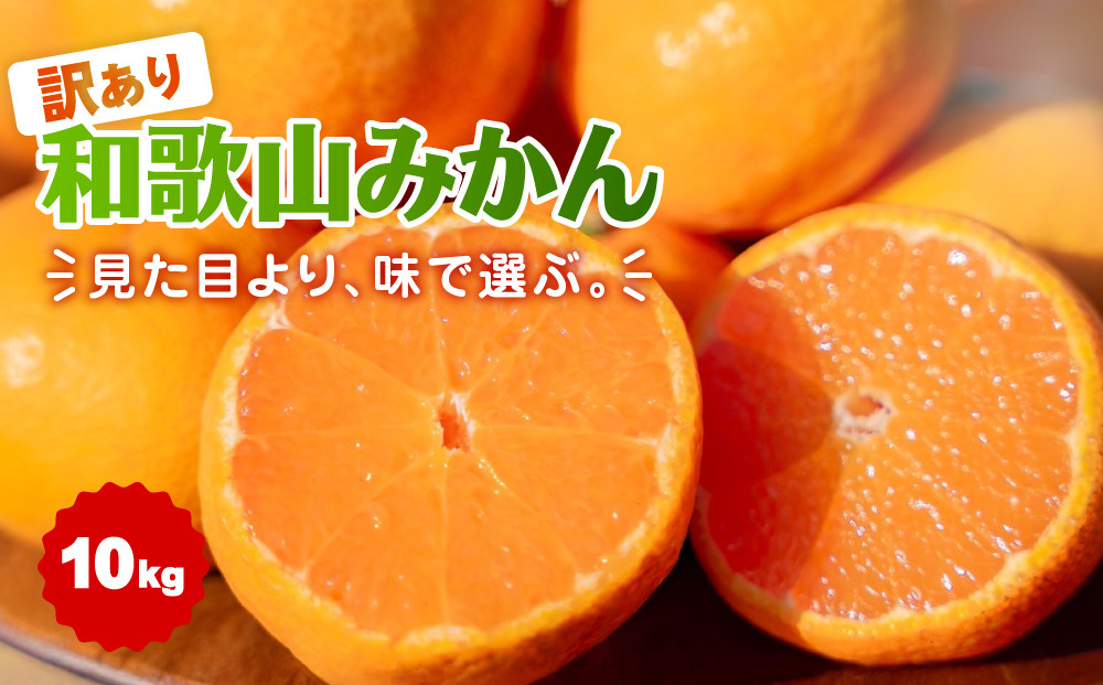 【訳あり】和歌山みかん&nbsp;約9.5kg+補償分約500g&nbsp;サイズ混合&nbsp;11月より順次発送&nbsp;訳ありみかん&nbsp;【red1】