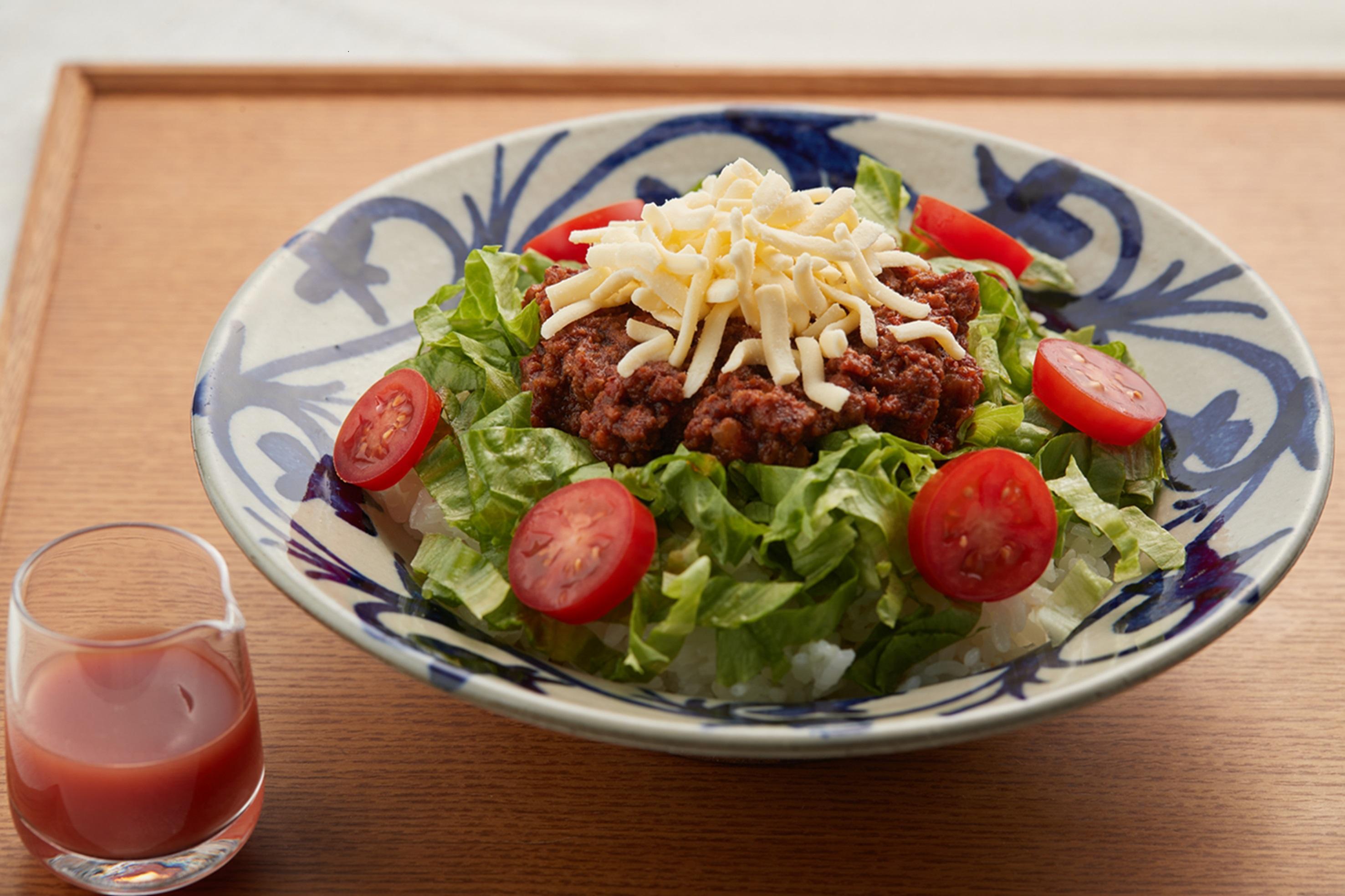 タコライスさま　専用 なぎいろのビーフ100％タコライスセット〈島唐辛子サルサ付〉3人前