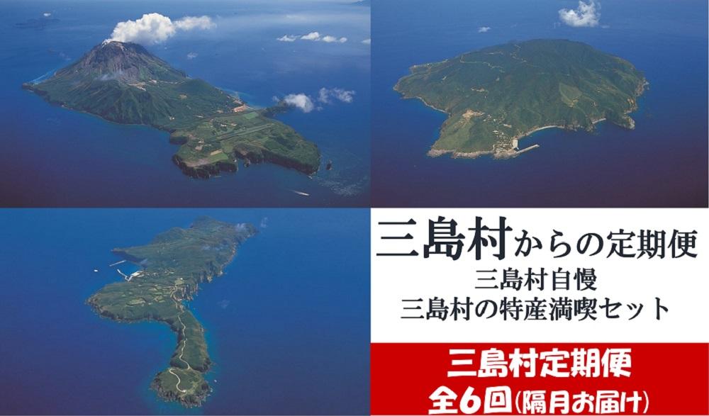 【ふるさと納税】　【定期便/全6回】三島村自慢　三島村の特産満喫セット