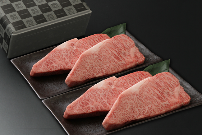 専門店による厳選 『 山形牛 サーロイン ステーキ 4枚』800g  | 牛肉 和牛 ブランド牛 極上 厳選