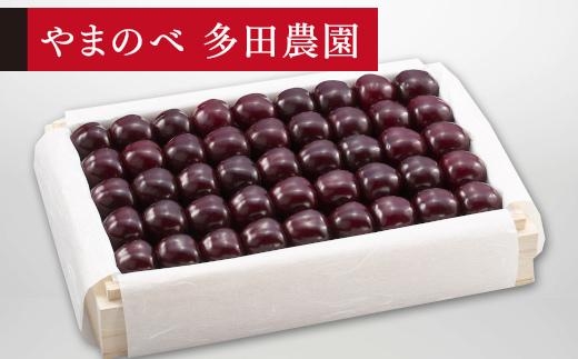 【特選サミット】桐箱詰 約1,100g【やまのべ多田耕太郎のさくらんぼ 多田農園】