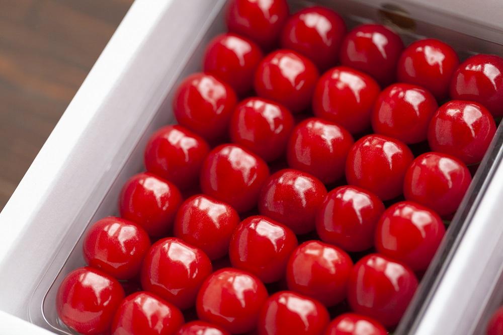 【2025年発送】さくらんぼ　500ｇ紅秀峰　特秀2Ｌバラ詰め