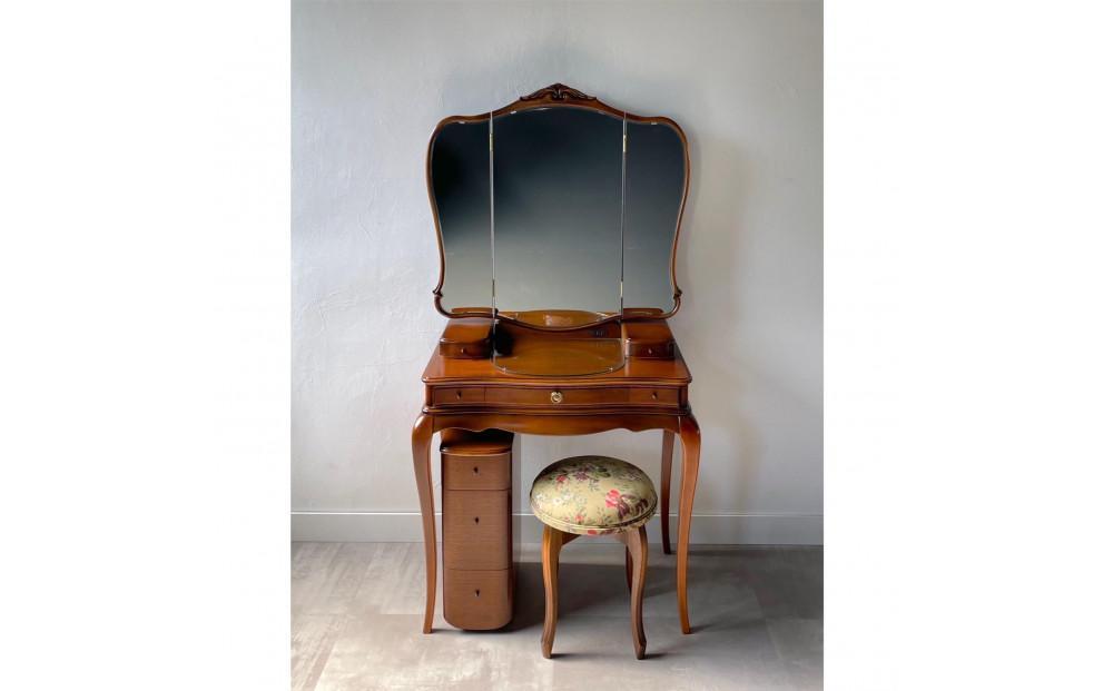 ブラック×メイプルホワイト】松永工房 Continue ドレッサー