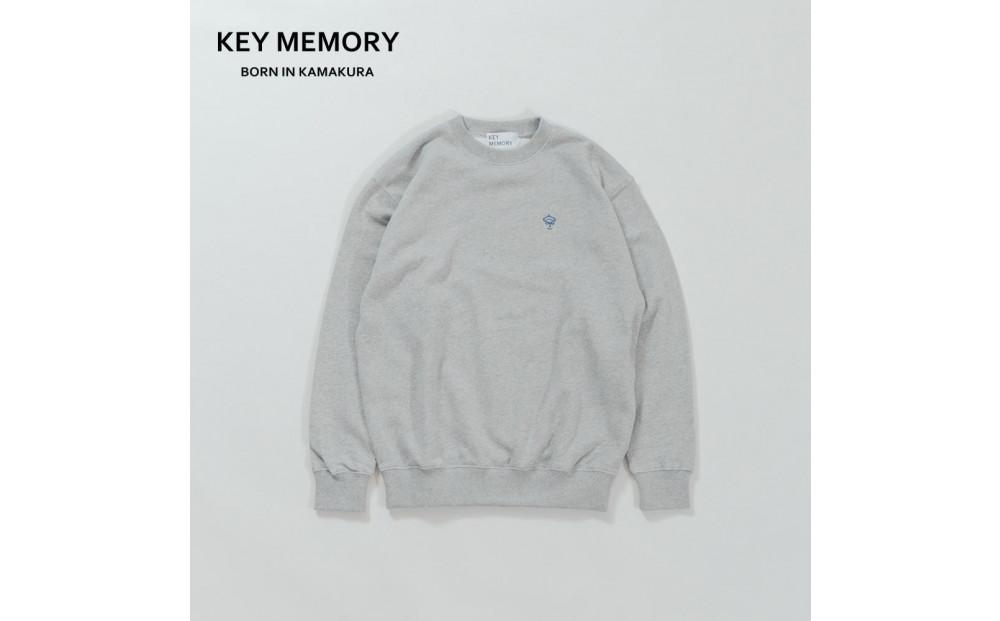 《0》【KEYMEMORY 鎌倉】KEY MEMORYスウェットaw24 GRAY