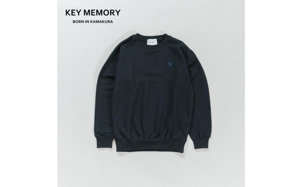 《0》【KEYMEMORY 鎌倉】KEY MEMORYスウェットaw24 BLACK