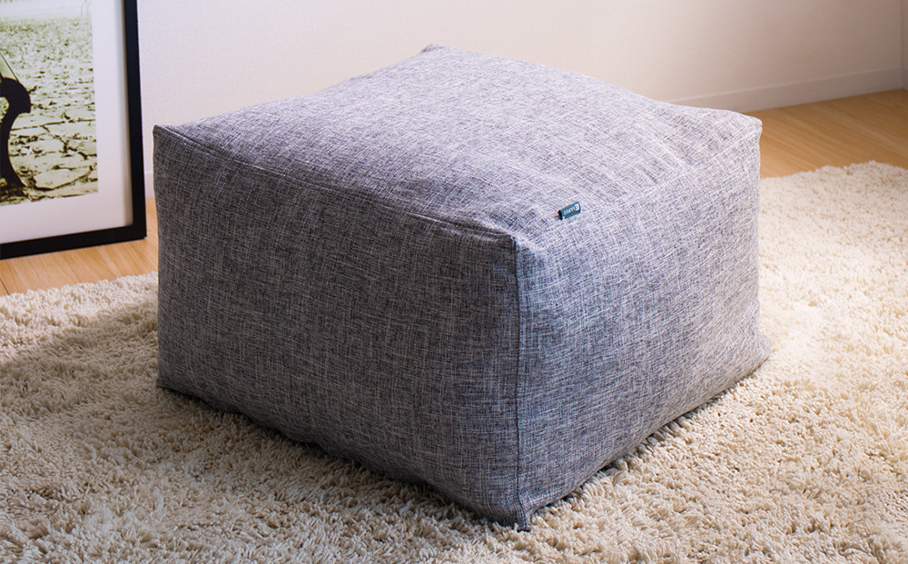 【グレー】布団収納カバー&nbsp;四角形&nbsp;幅55&nbsp;×&nbsp;奥行55&nbsp;×&nbsp;高さ30cm&nbsp;布団収納&nbsp;布団収納袋&nbsp;布団収納クッション&nbsp;背もたれ&nbsp;クッション&nbsp;クッションカバー&nbsp;ソファ生地&nbsp;四角形&nbsp;おしゃれ&nbsp;布団&nbsp;収納&nbsp;掛け布団収納ケース&nbsp;SNG104416801