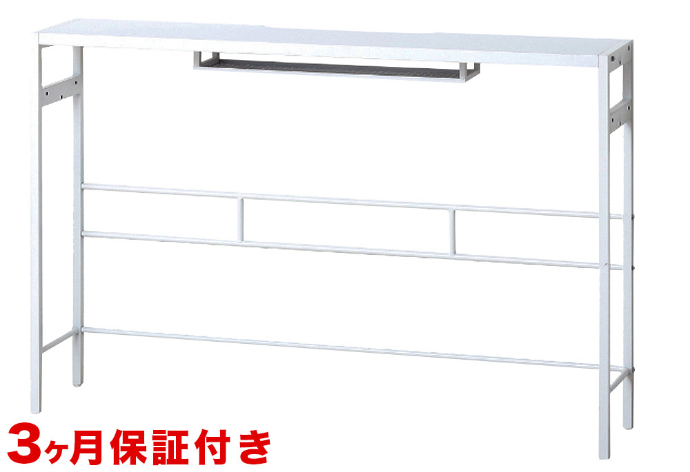 【ホワイト】デュアルモニターテーブル&nbsp;ダブルモニター&nbsp;デスク&nbsp;机&nbsp;パソコンデスク&nbsp;作業机&nbsp;デュアルモニターテーブル&nbsp;AKU102320802