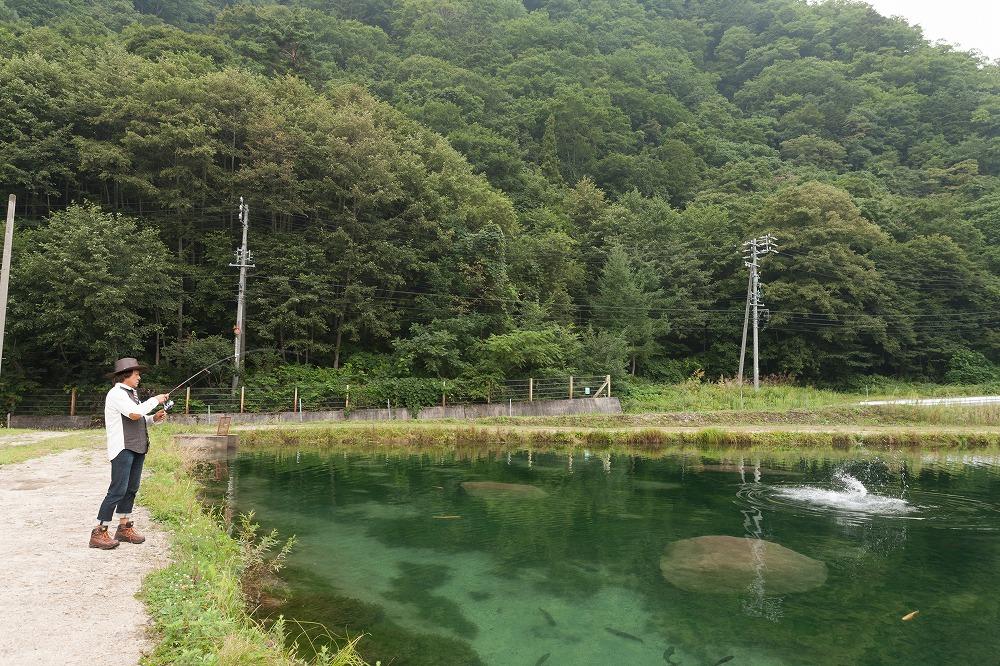 鹿島槍ガーデン釣りチケット引換券　大人男性1日券（1名様分）