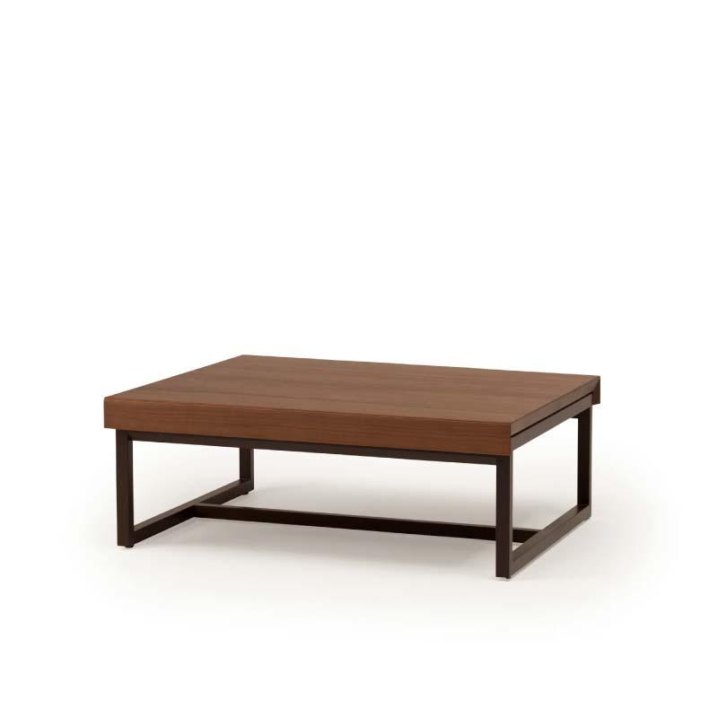 旭川家具 カンディハウス SESTINA LUX センターテーブル90×90 ウォルナットCW_03919