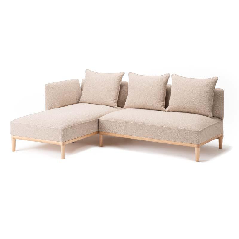 旭川家具&nbsp;カンディハウス&nbsp;イコロ&nbsp;リビング&nbsp;ロングシート&nbsp;140R(M)/アームレス&nbsp;FB120M_03354