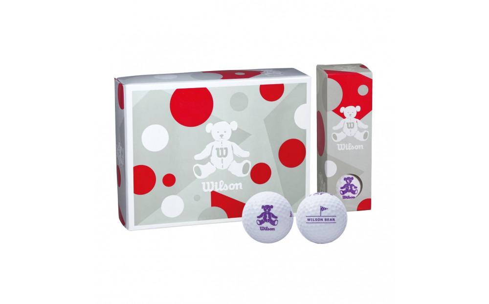 ゴルフボール Wilson BEAR4 12球入 3ダース (計36球)【ホワイト】ゴルフ キャスコ kasco