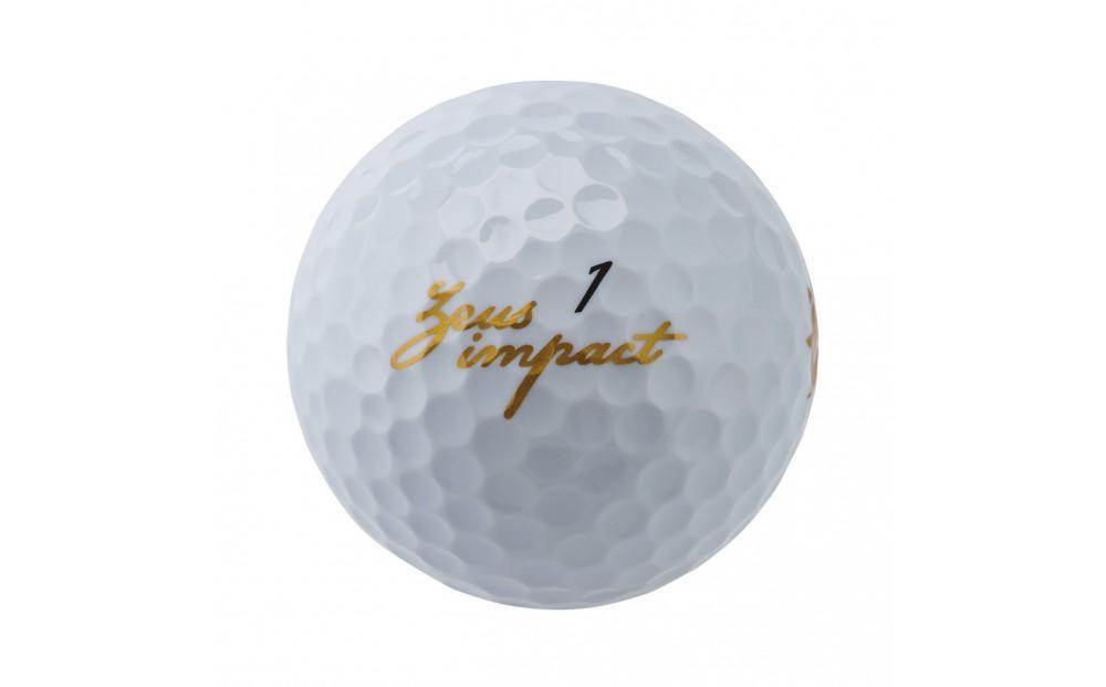 ゴルフボール ゼウスインパクト Zeusimpact3 12球入 3ダース (計36球)【ホワイト】 ゴルフ キャスコ kasco
