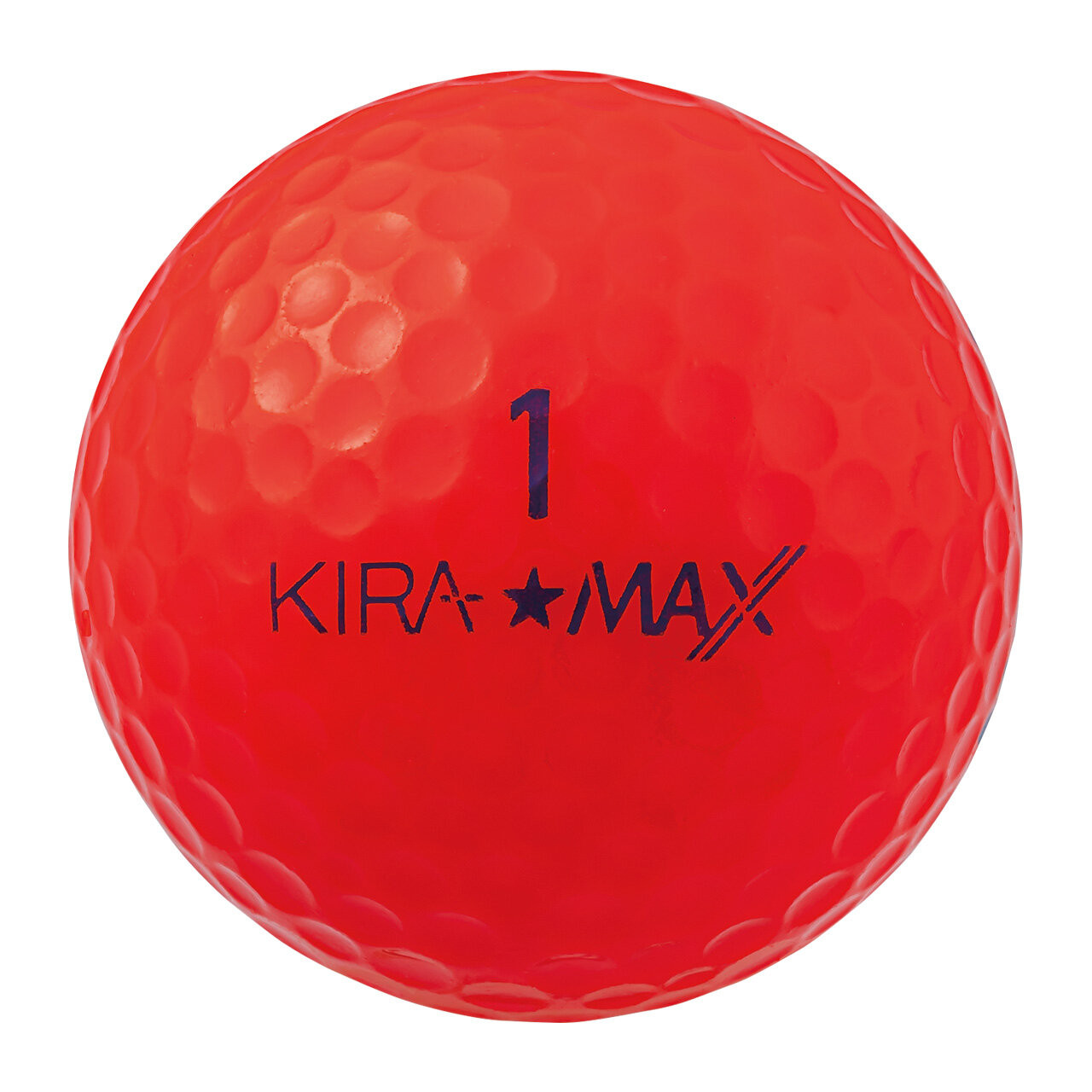 ゴルフボール&nbsp;&nbsp;KIRA&nbsp;MAX&nbsp;12球入&nbsp;2ダース&nbsp;【カラー：レッド】&nbsp;ゴルフ&nbsp;キャスコ&nbsp;kasco