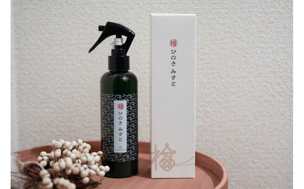 国産檜&nbsp;IKONIH／アイコニー&nbsp;エッセンシャルひのきミスト&nbsp;約200ml×36本セット【KH3】