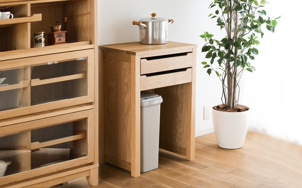 旭川家具&nbsp;山室家具製作所&nbsp;ココ&nbsp;ストッカー&nbsp;北海道ナラ_04713