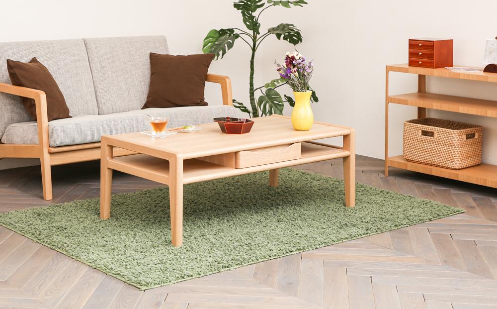 旭川家具 WOW ライン センターテーブル_04724