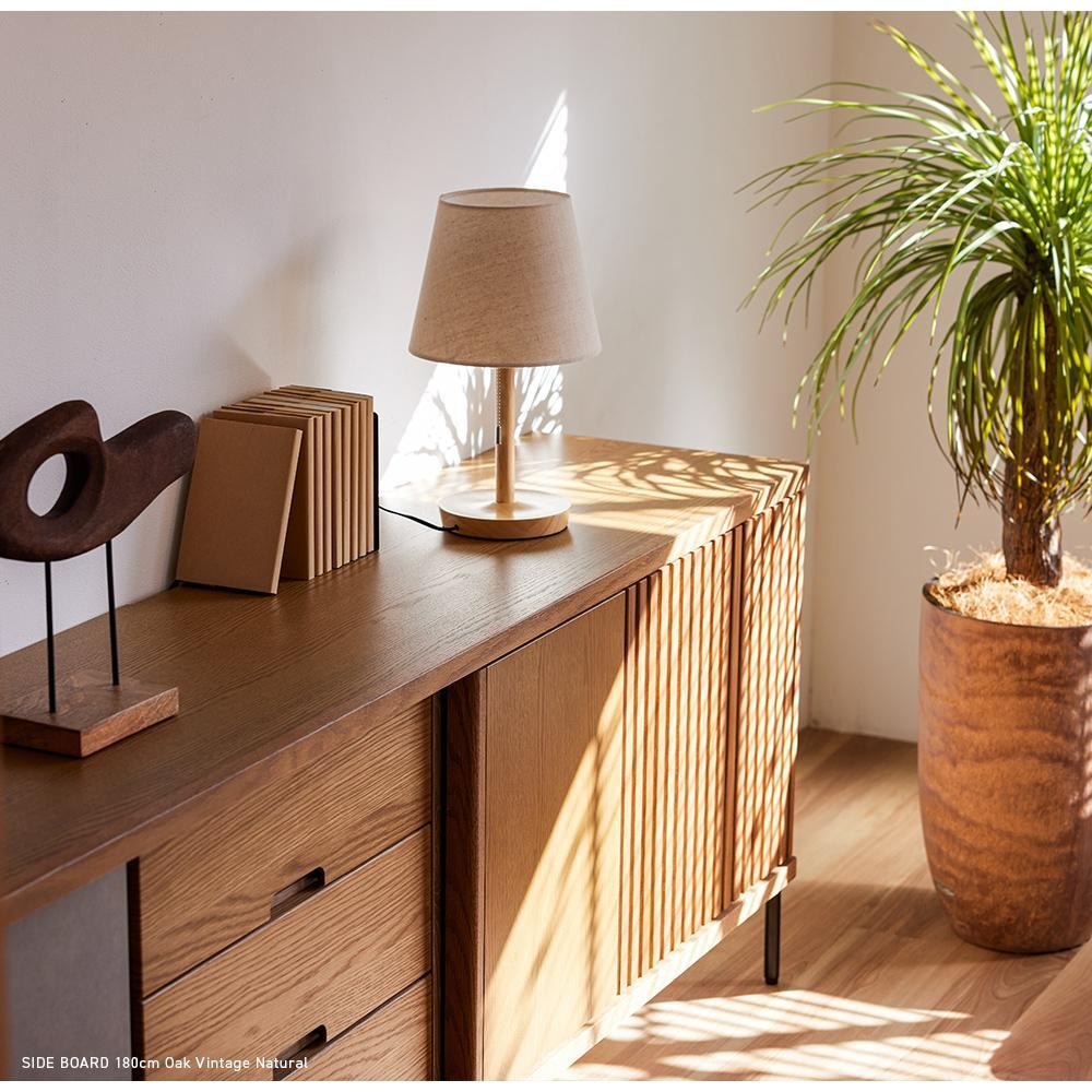 AGUERO アゲロ 180cm サイドボード ＜オークヴィンテージナチュラル