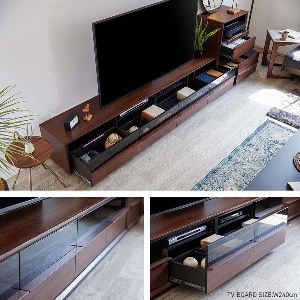 テレビボード120+120×41×31 引き取り希望 テレビのサイズに合わせ