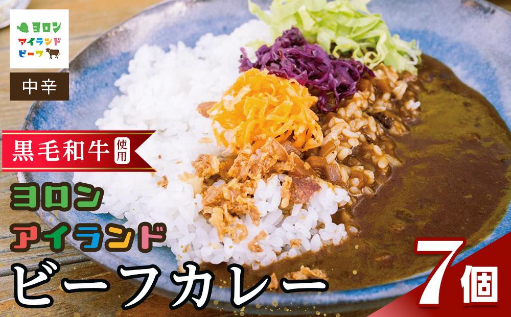 与論島産黒毛和牛　ヨロンアイランドビーフカレー7個セット | 牛 牛肉 国産 黒毛和牛 与論島産 カレー ビーフカレー 人気 おすすめ 鹿児島県 与論島 与論町