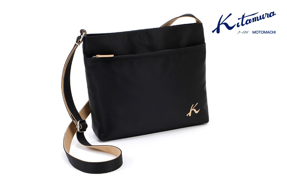 ショルダーバッグ (R-0702) ブラック/カフェオレ〈キタムラ〉 | JTBの