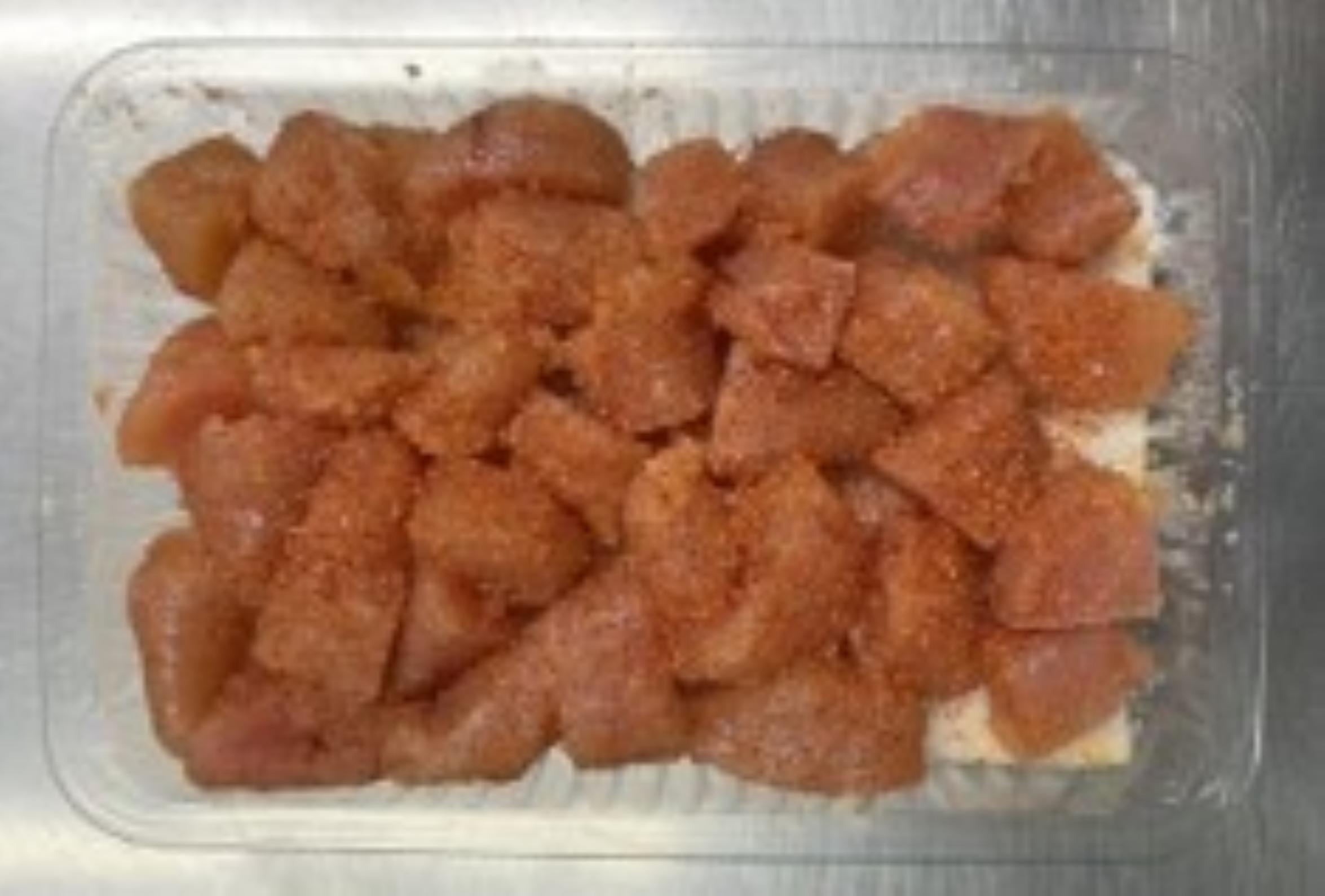 【定期便全6回】稲石　無着色辛子明太子ひとくちカット　300ｇ