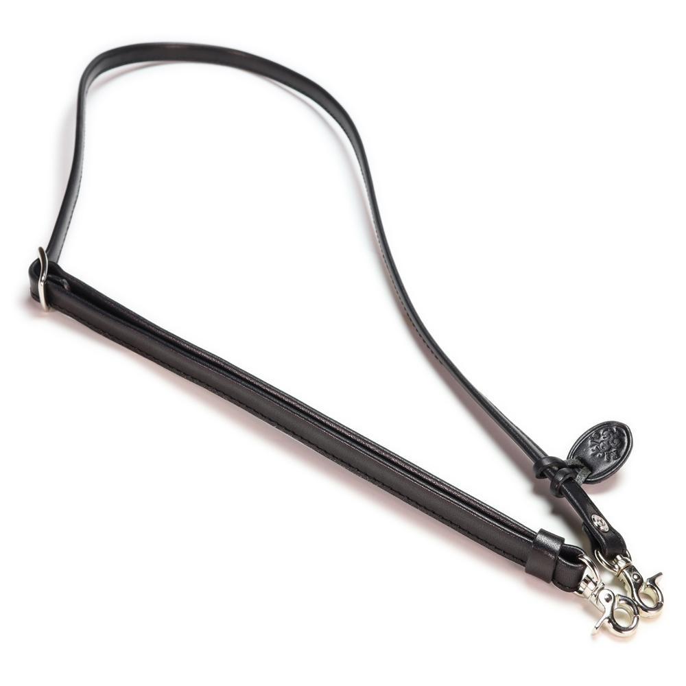 フォールドレザーストラップ&nbsp;栃木ブラック&nbsp;【Ricky’s】&nbsp;ショルダーストラップ&nbsp;ネックストラップ&nbsp;栃木レザー&nbsp;本革&nbsp;リッキーズ