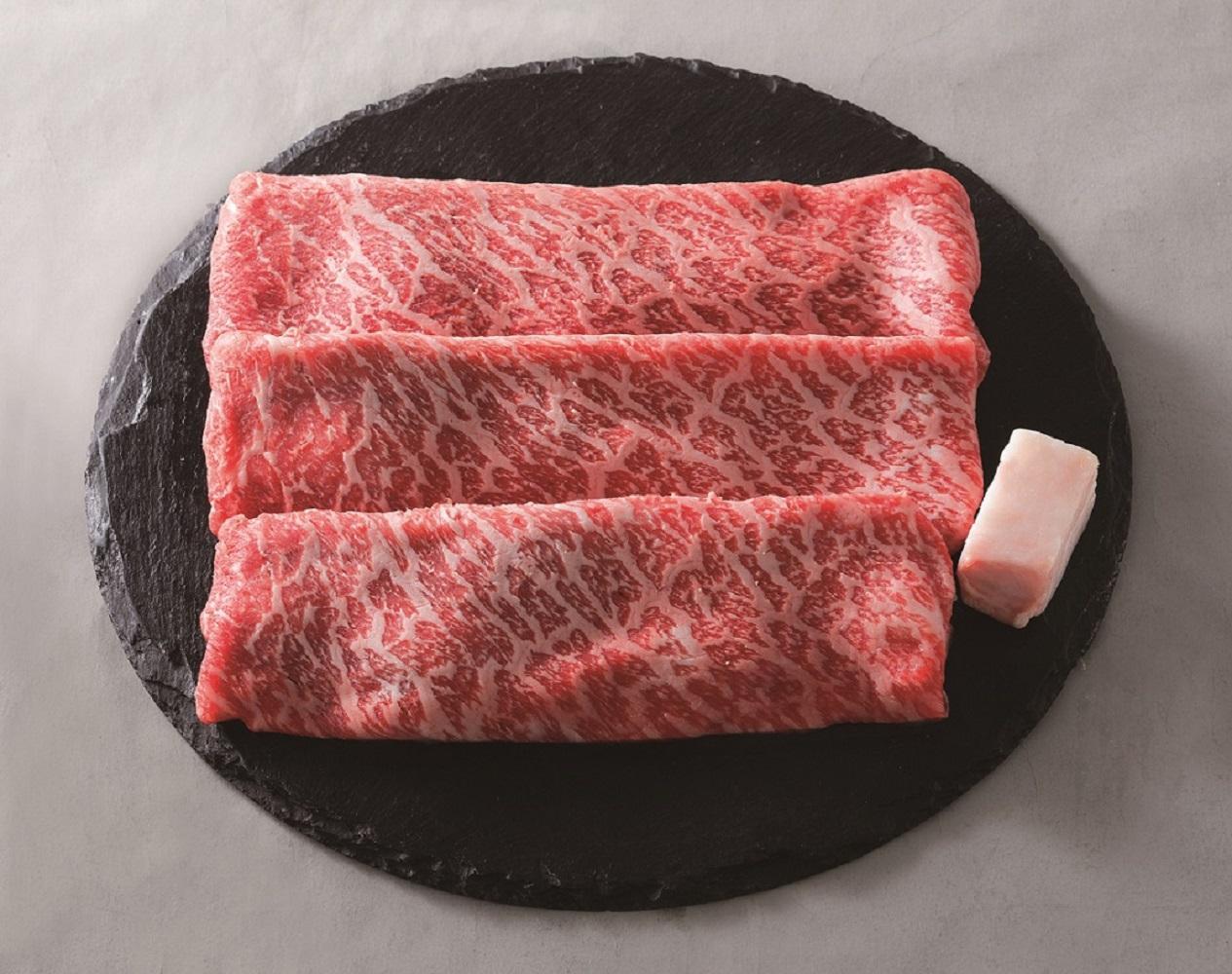 【博多大丸おすすめ品】「堀ちゃん牧場」博多和牛すき焼用スライス300g